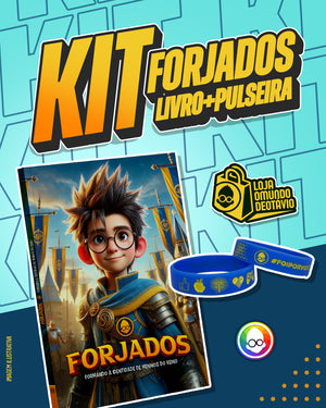 KIT FORJADOS - LIVRO + PULSEIRA