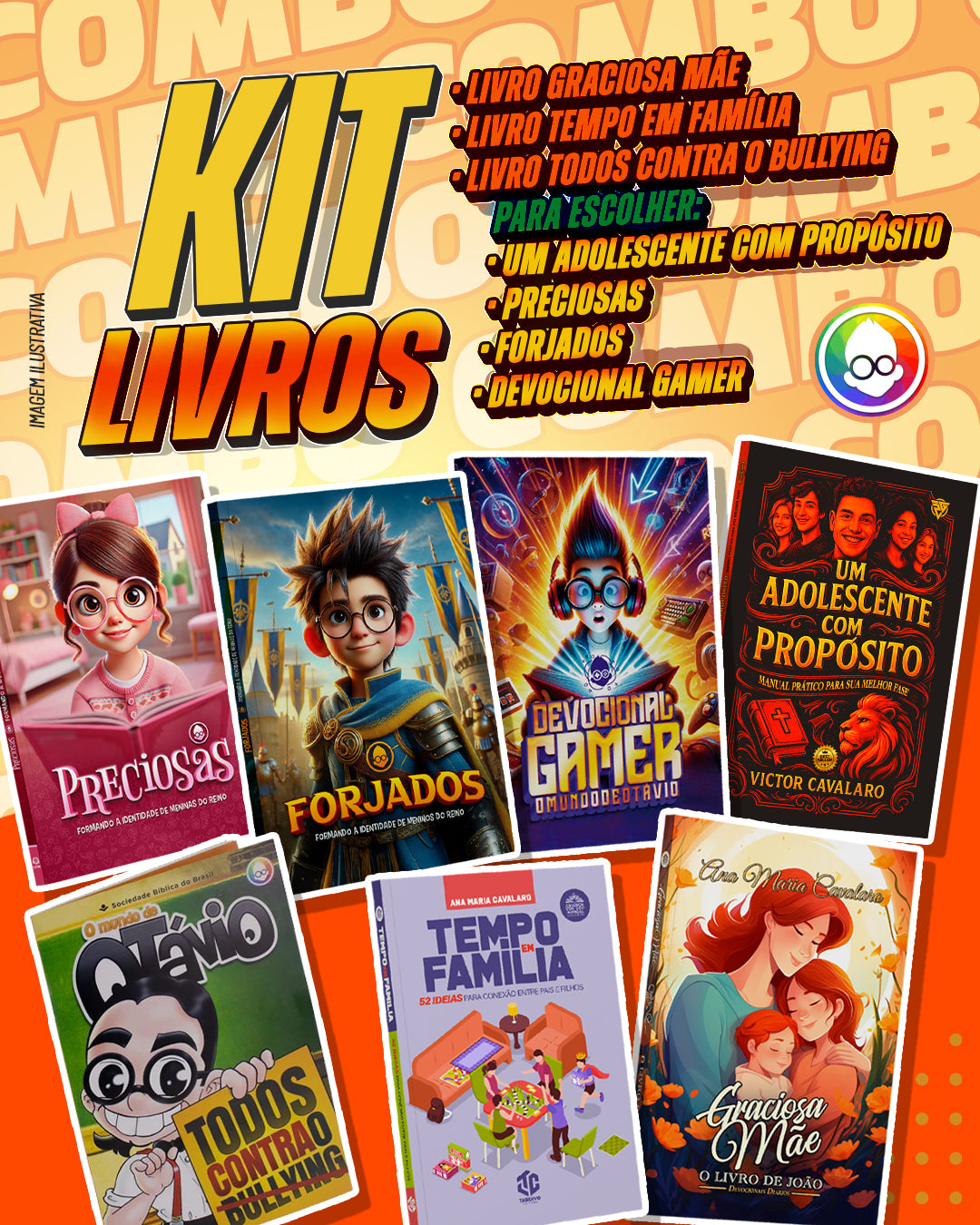 KIT LIVROS - O MUNDO DE OTÁVIO