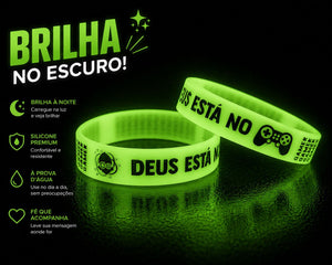 PULSEIRA GAMER OMUNDODEOTÁVIO • BRILHA NO ESCURO