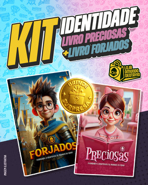 KIT FORJADOS & PRECIOSAS – LIVROS PARA FORMAÇÃO DE IDENTIDADE CRISTÃ