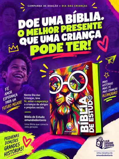 Doe uma Bíblia para uma Criança | Dia das Crianças